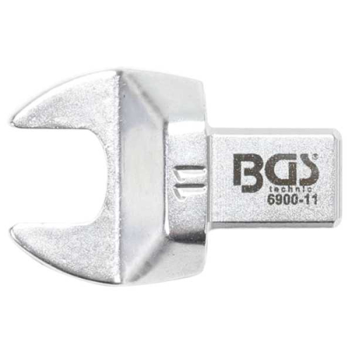 BGS Einsteck-Maulschlüssel Aufnahme: 9 x 12 mm, Einsteckwerkzeuge, zum Einstecken in Drehmomentschlüssel, Steckschlüssel mit offenem Ende
